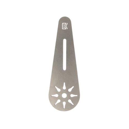 Medium Teardrop Shaped Rigid Metal Rib